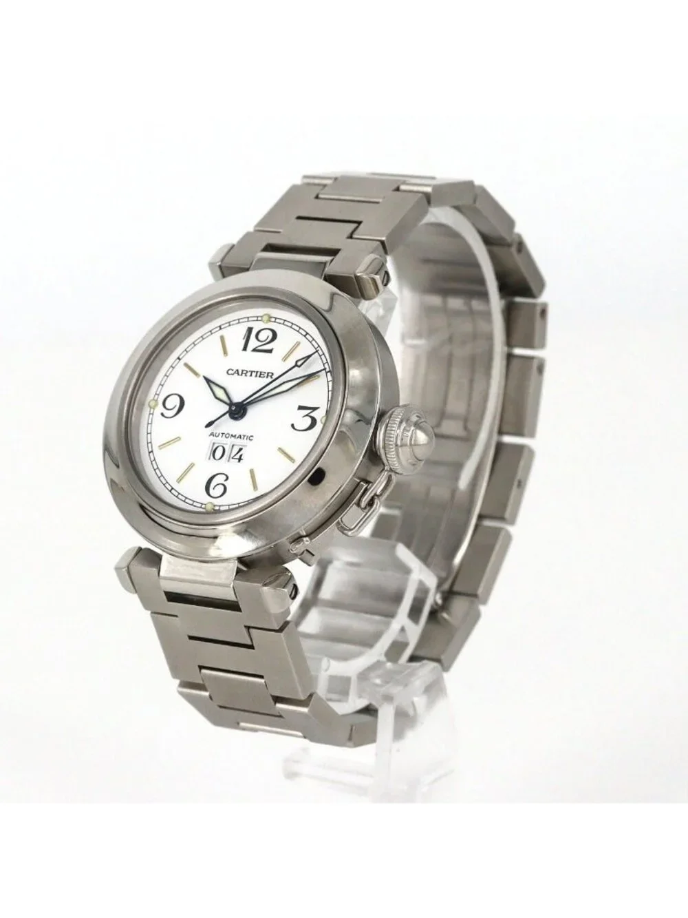 Cartier Pasha C Grande Date SS Automatic